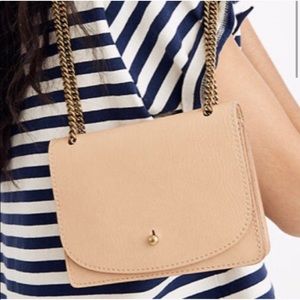 Madewell Chain Crossbody | English Saddle